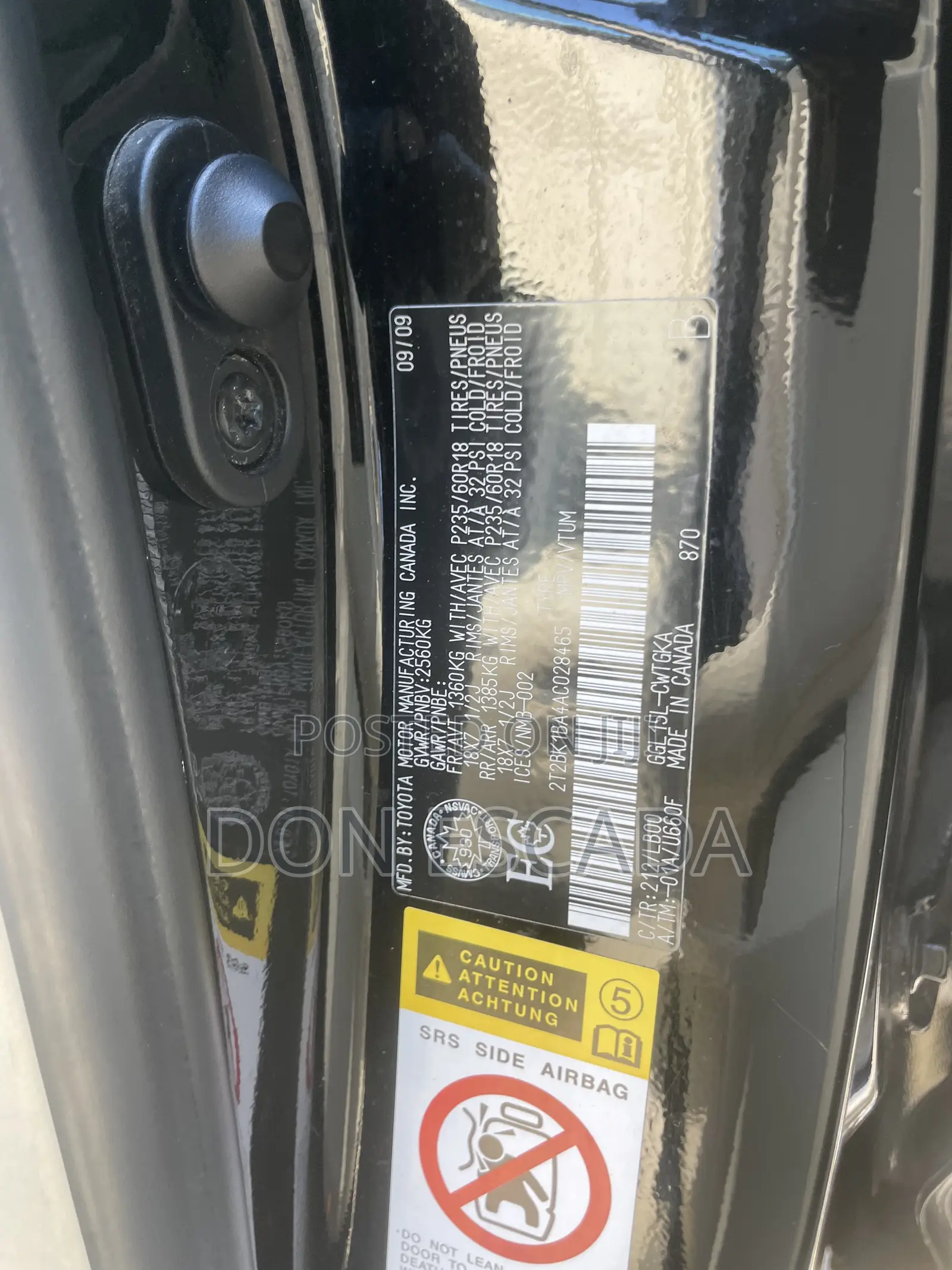 Lexus RX 350 2010 Black
