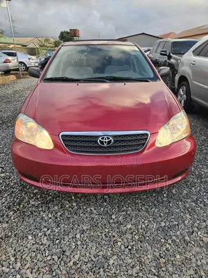 Toyota Corolla 2007 Red