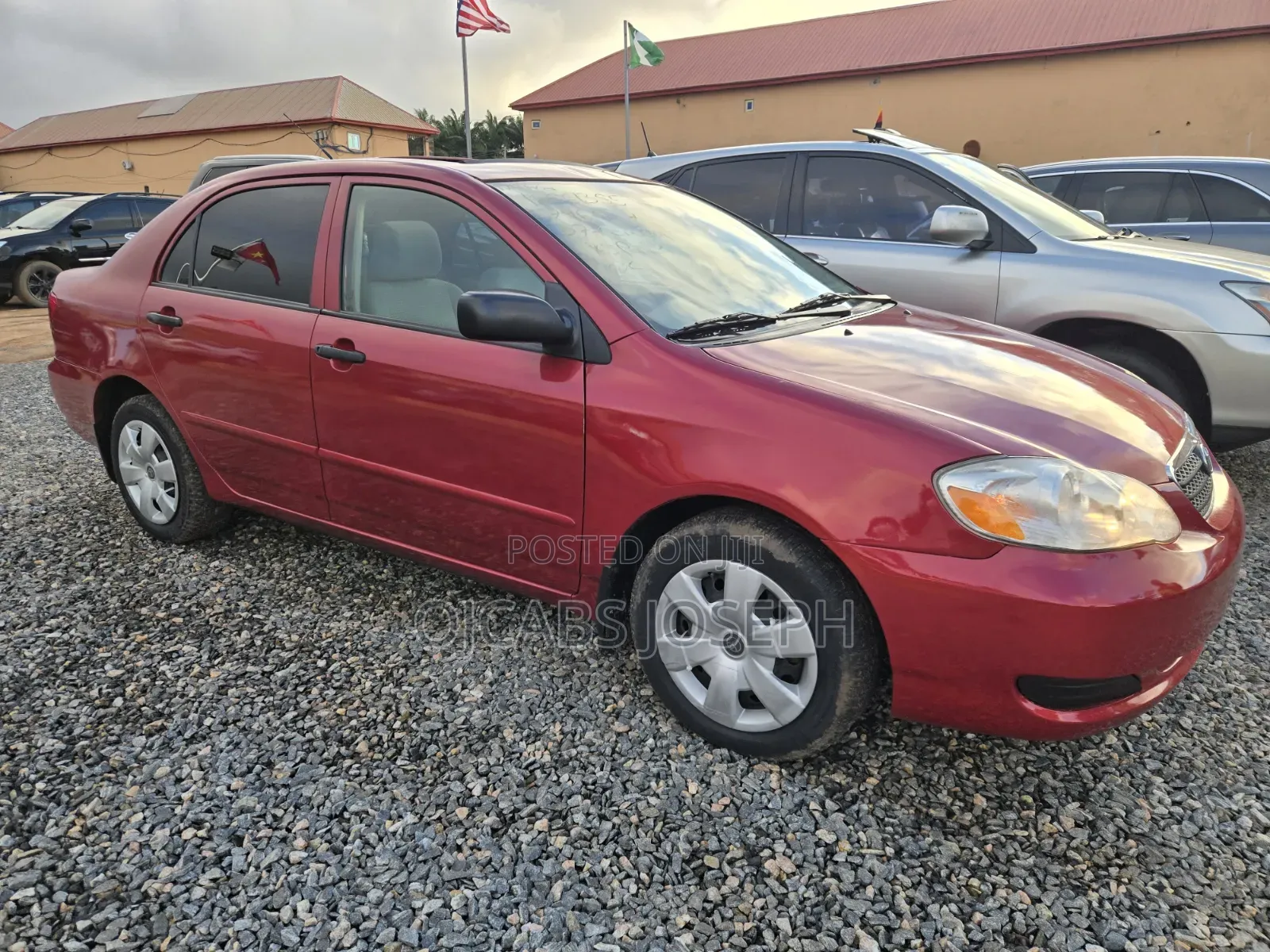 Toyota Corolla 2007 Red