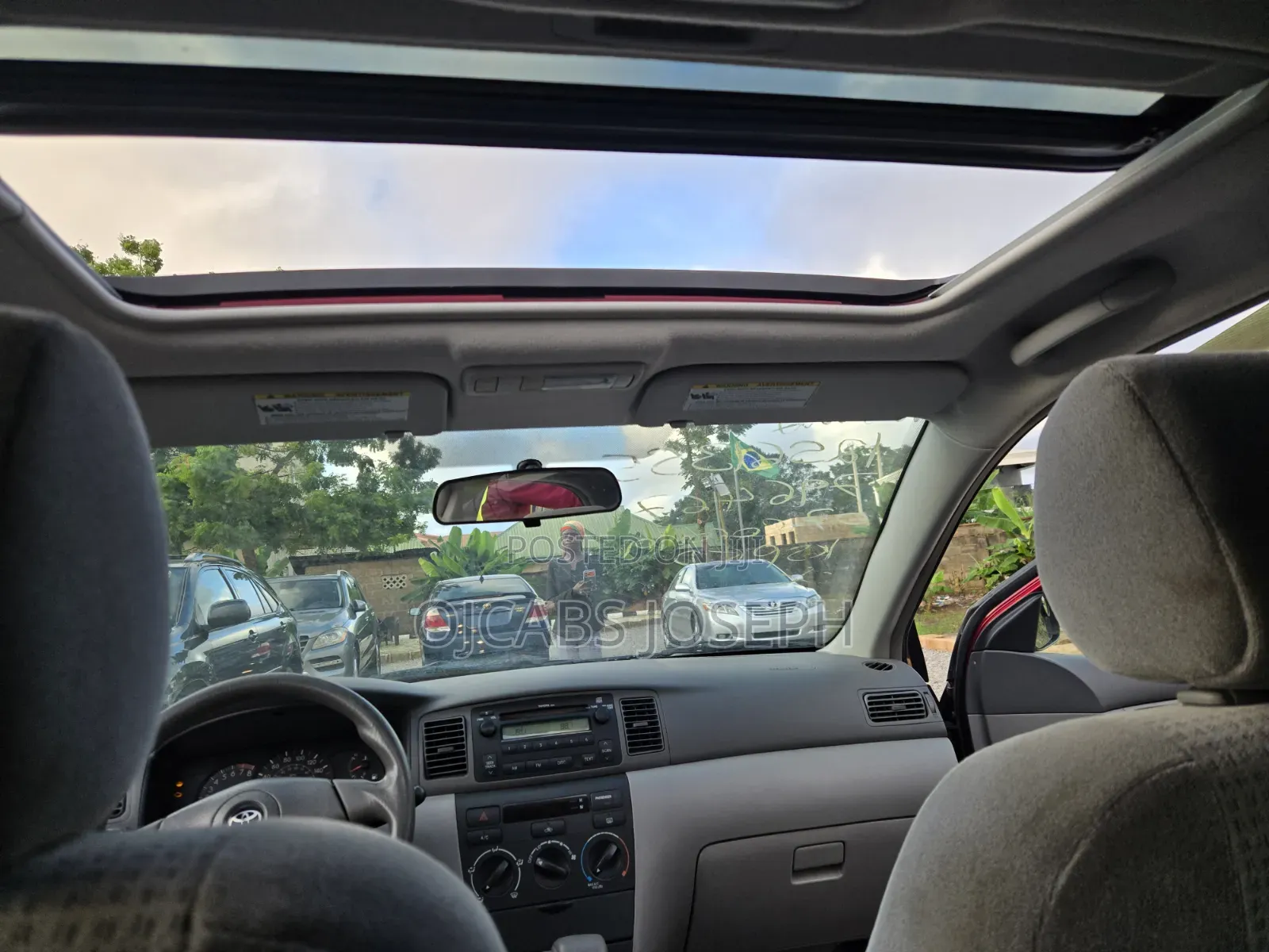 Toyota Corolla 2007 Red