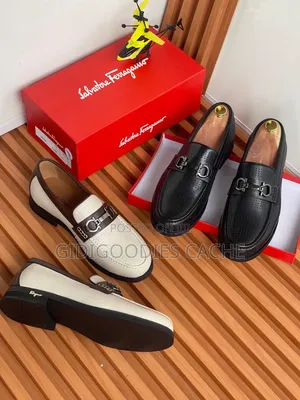 Men's Perforated Leather Bit Loafers Size 40-46