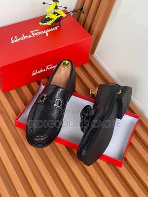 Men's Perforated Leather Bit Loafers Size 40-46