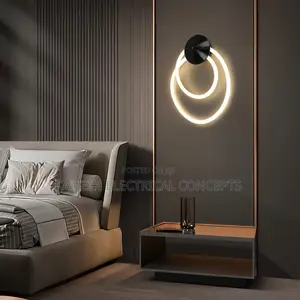 Nordic Silicone Wall Lamp Modern Minimalist Luxury Lines Creative Art
