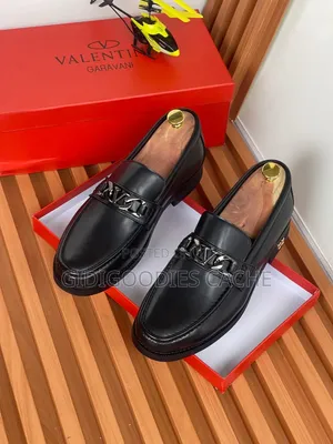 Men's v-Chain Penny Loafers Size 40-46