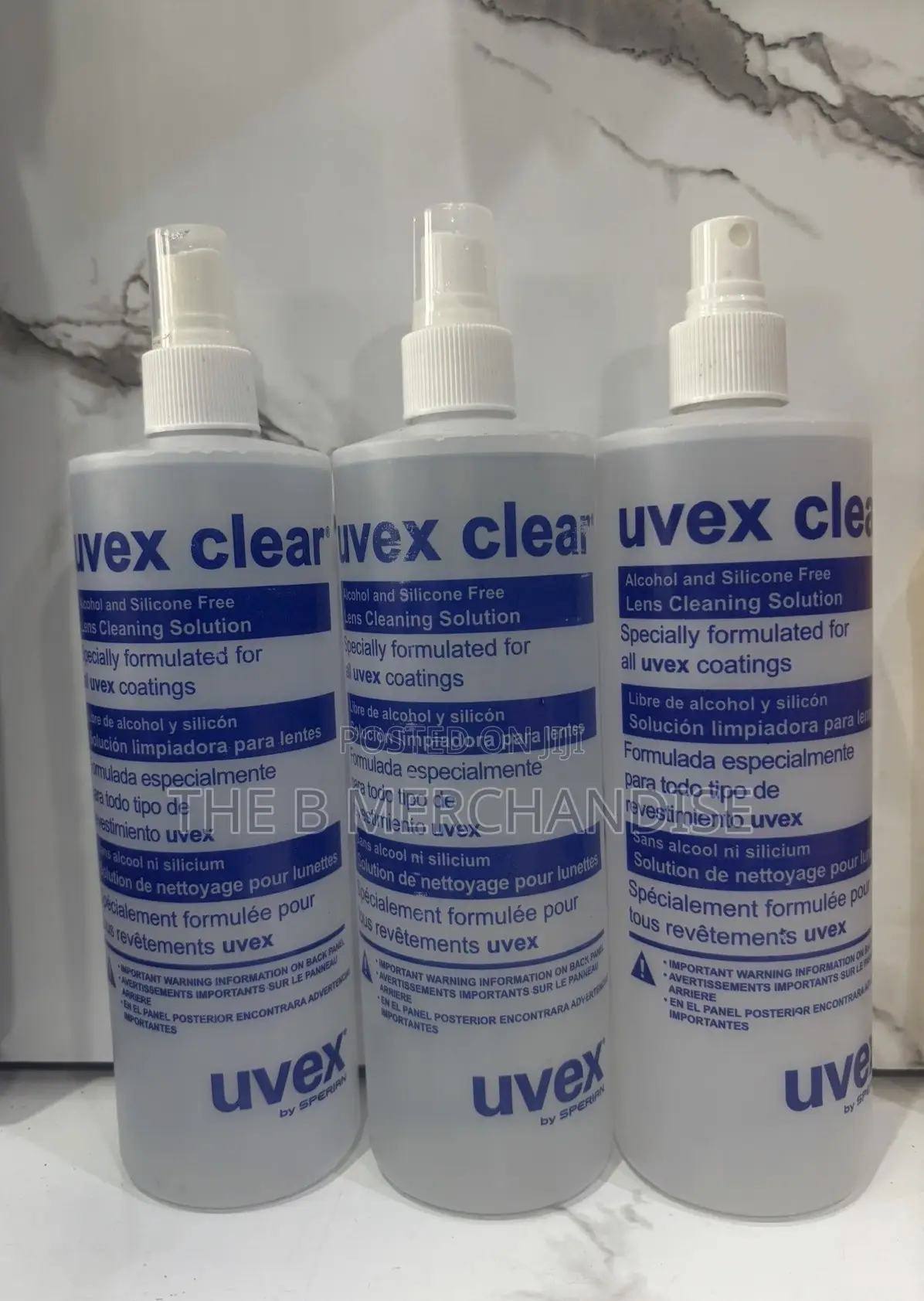 Uvex Clear Lens Cleaning Solution