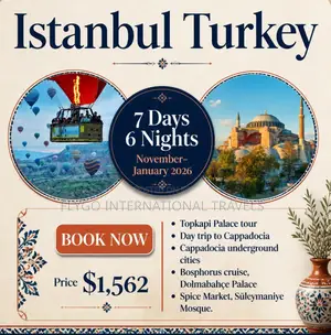 Turkey: Crossroads Adventure- End of the Year 2026 Holiday