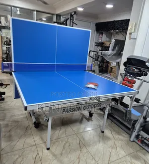 New Outdoor Aluminium Table Tennis Table Weatherproof Foldable