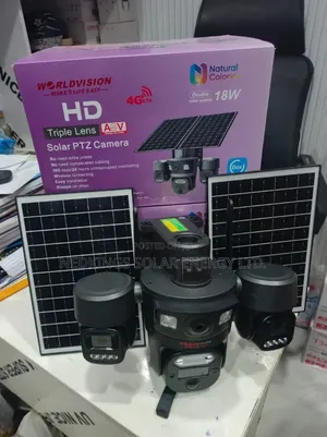 3 LENS Ubox Solar Camera