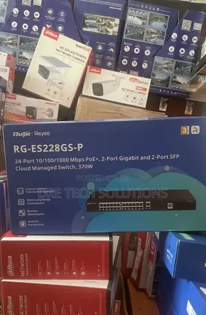 Ruijee 24 Port Gigabit Poe Switch With SFP