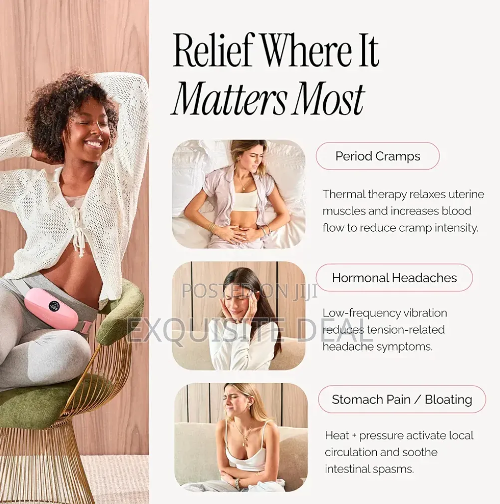Menstrual Cramp Relief Belt Massagers