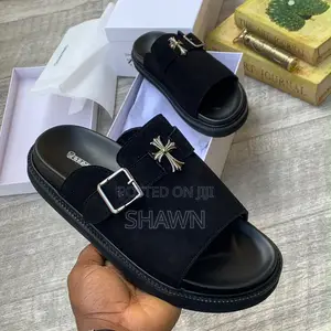 Chrome Hearts Luxury Slippers