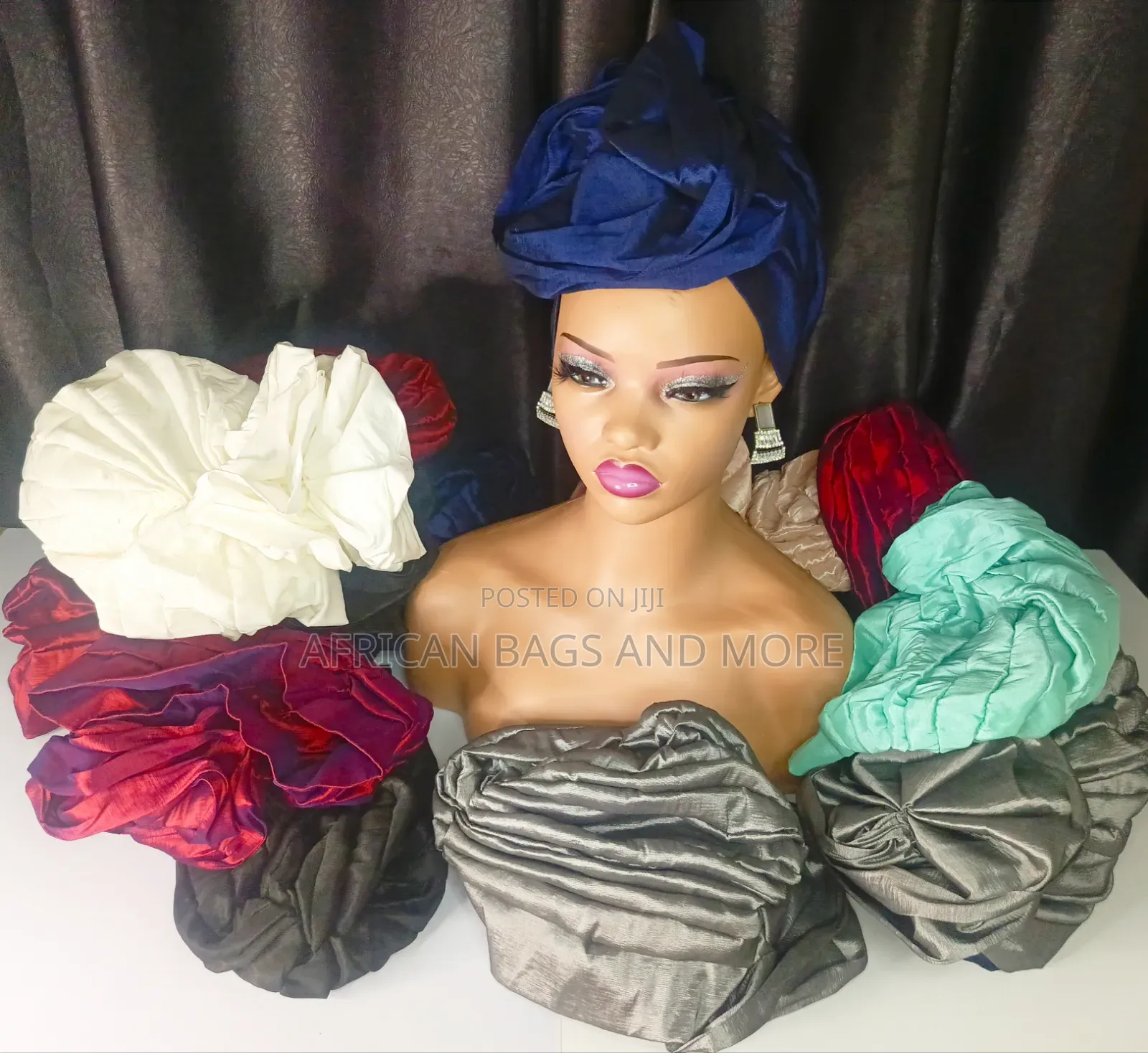 Single Rose Turban