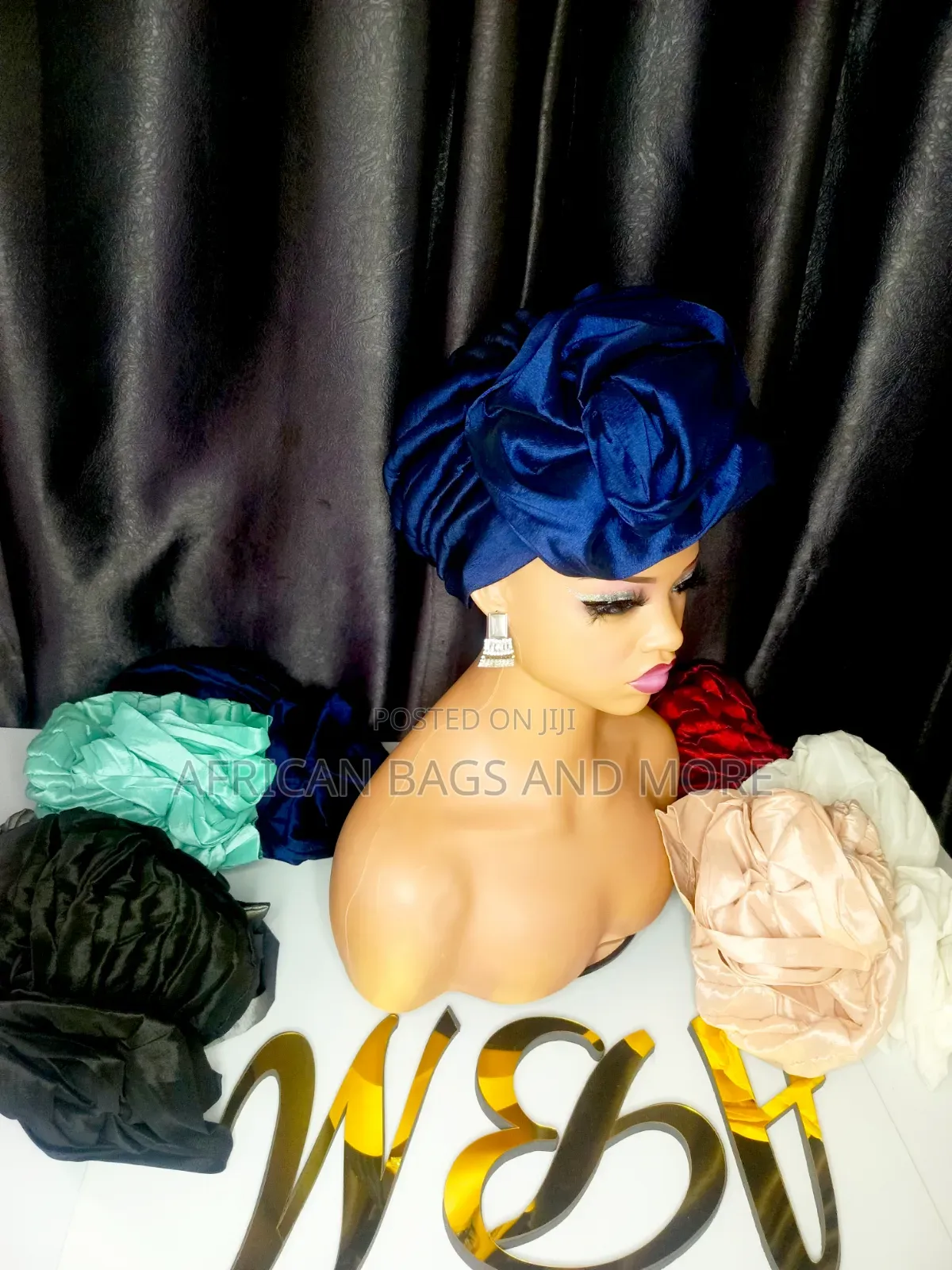 Single Rose Turban