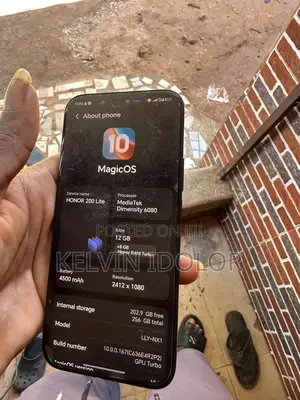 Honor 200 Lite 12 GB Black