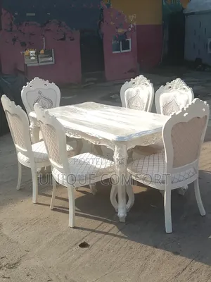 Imported Luxury 6 Seaters Royal Dining Set