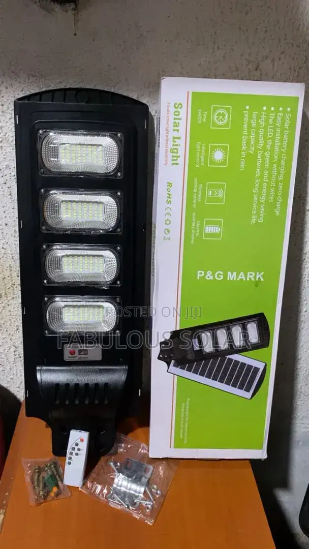 400watts Solar Street Light (4 Eyes) P G
