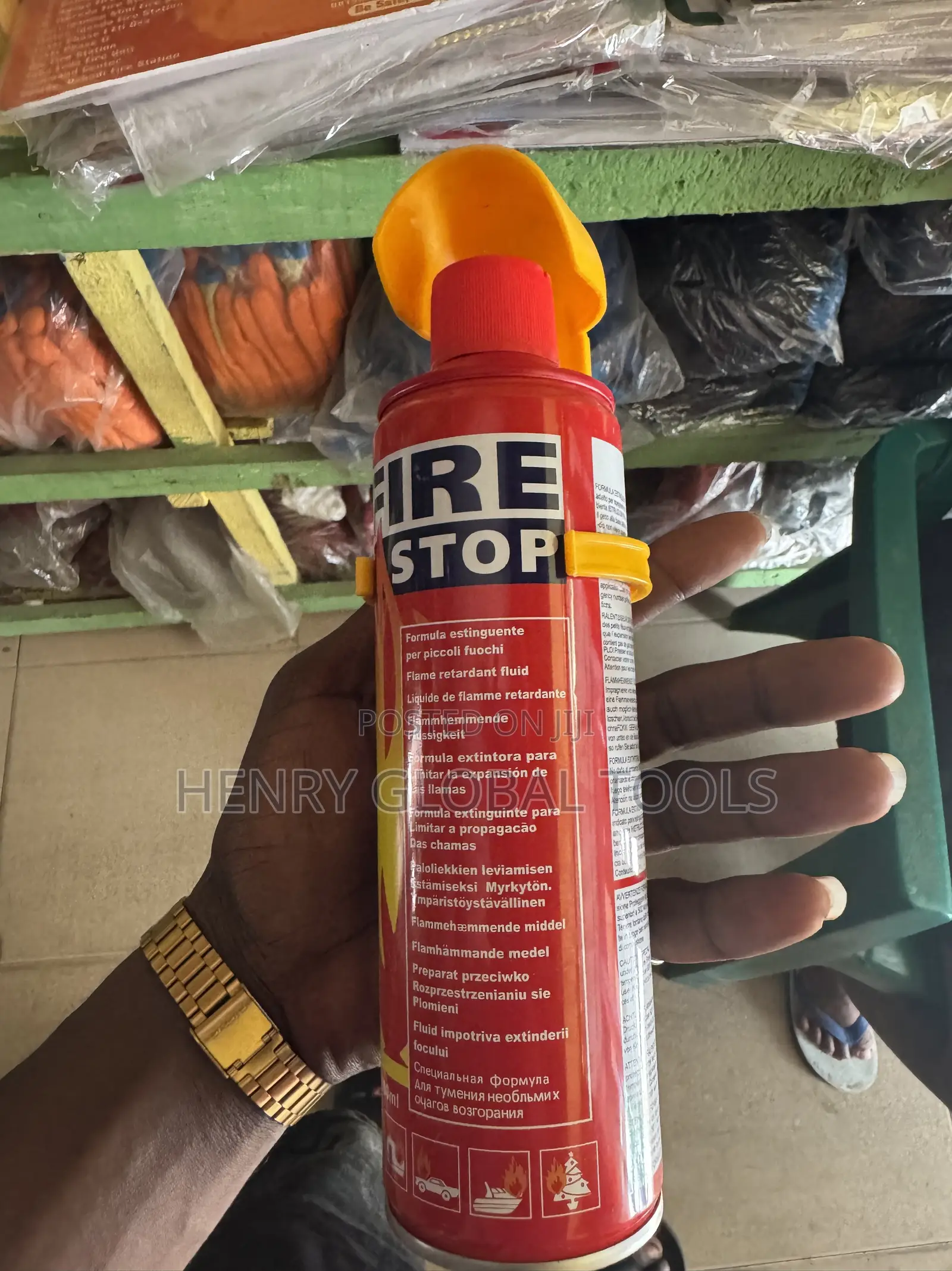 FIRE STOP – Flame Retardant Fluid