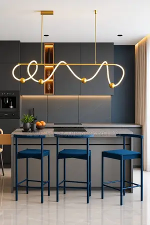 Nordic Home Decor Line Chandeliers for Dining Room Lustre PendantLight