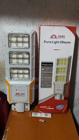 200watts SMS Solar Street Light (18eyes)