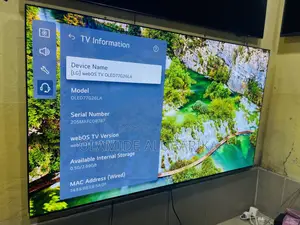 LG 77” OLED Ultra Smart TV Design Α9 Gen5 AI Processor