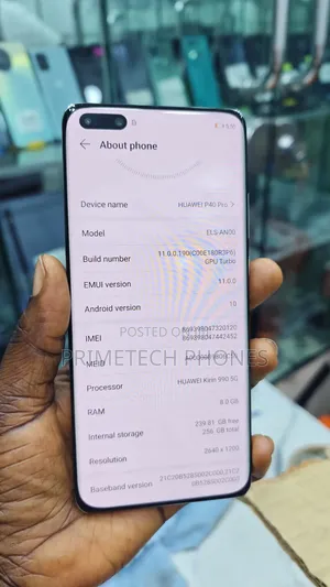 Huawei P40 Pro 256 GB Gray