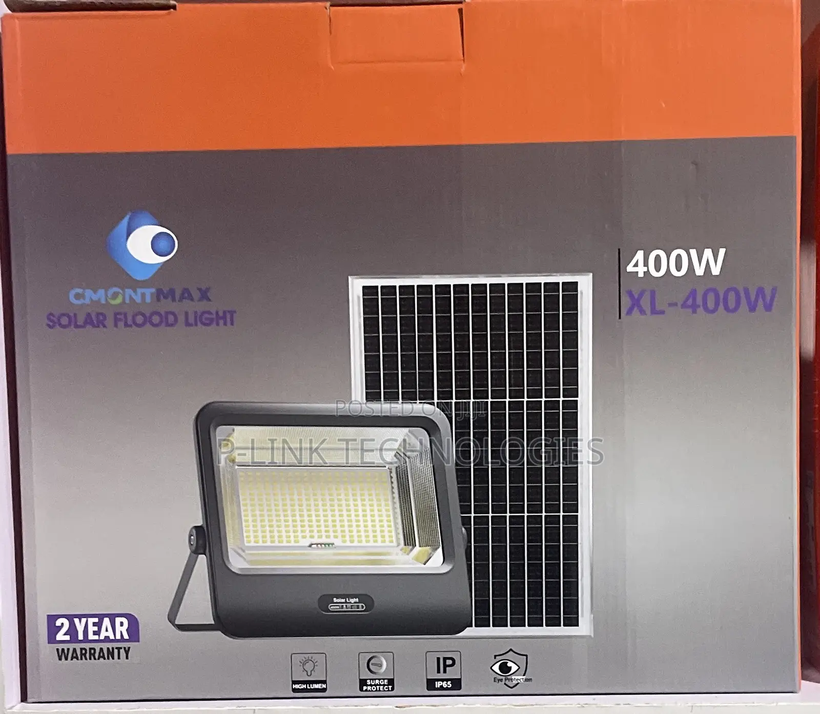 400W CMONTMAX Solar Flood Light
