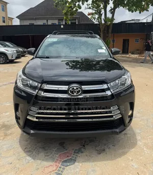 Toyota Highlander Limited V6 4x4 (3.5L 6cyl 6A) 2016 Black