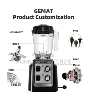 GEMAT Nutrition Blender HS-209D 