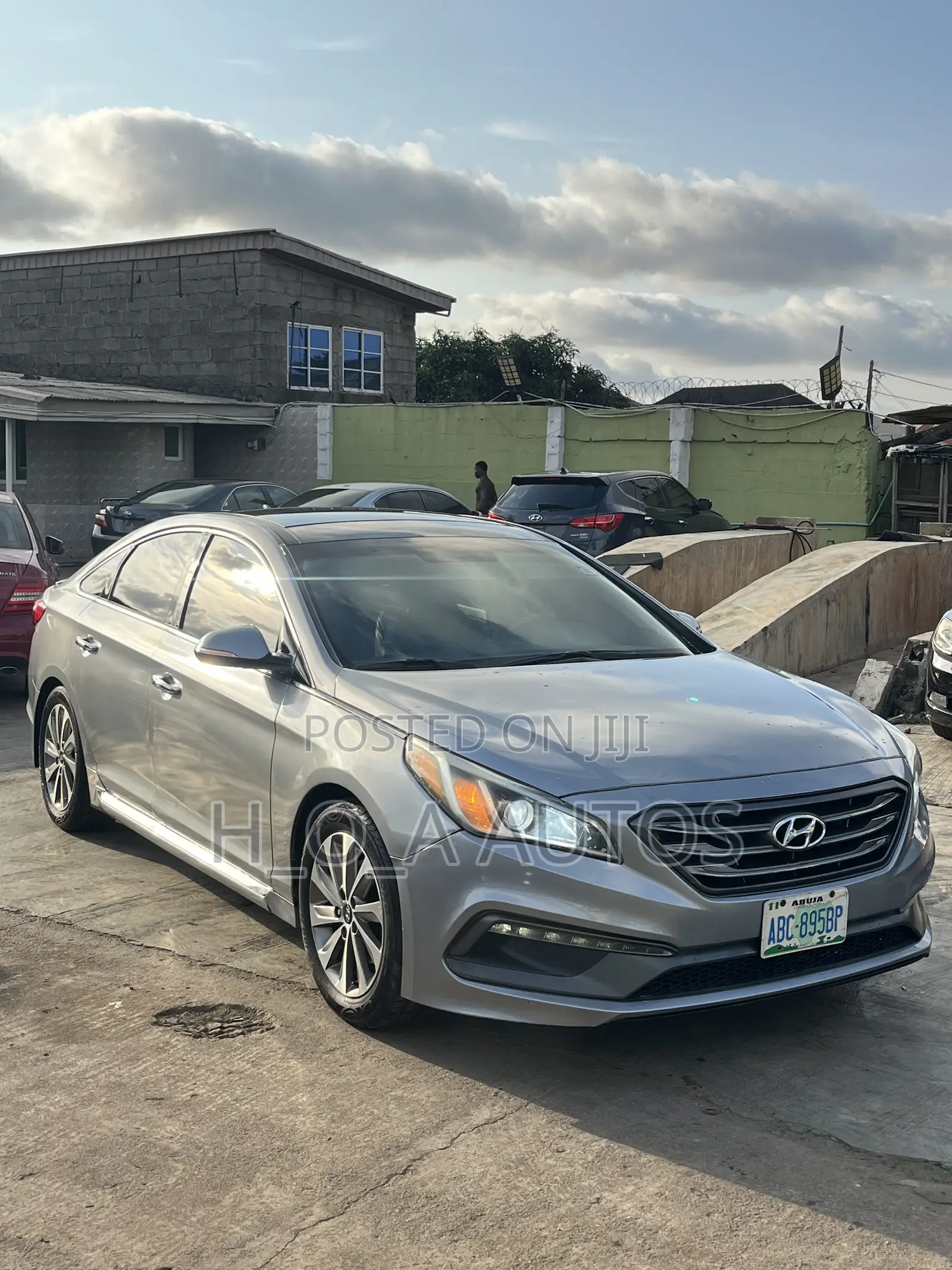 Hyundai Sonata 2015 Silver