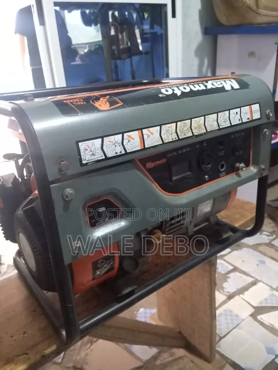 Maxmoto Portable Petrol Generator,