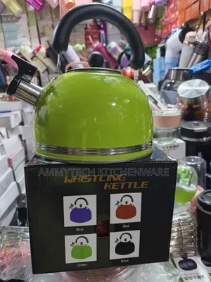 Beautiful Coloured 3l Whistling Kettle