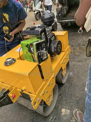 Double Drum Walk-Behind Roller Compactor – Vibratory Road Roller