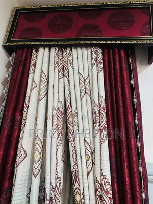 Two Set of Different Curtains.