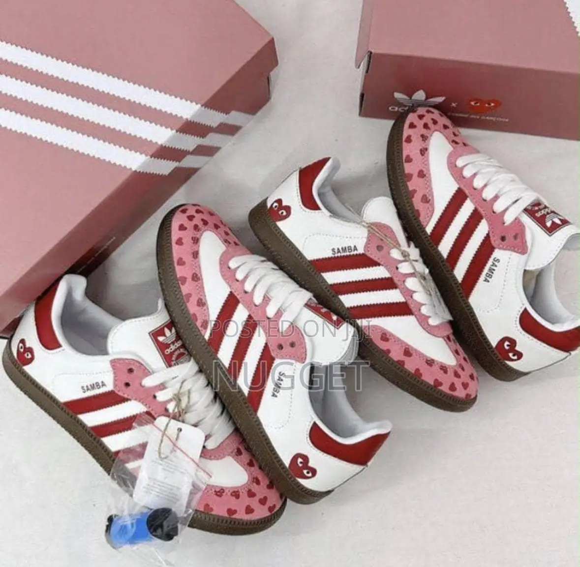 Pink Adidas Samba