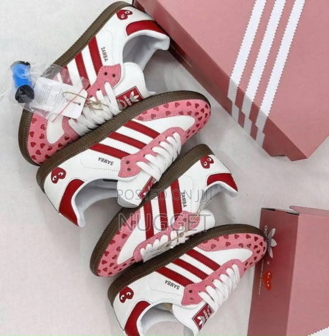Pink Adidas Samba