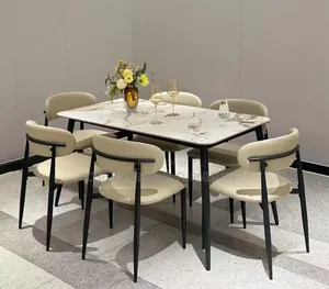 Ceramic Top Dining Table Set