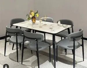 Ceramic Top Dining Table Set