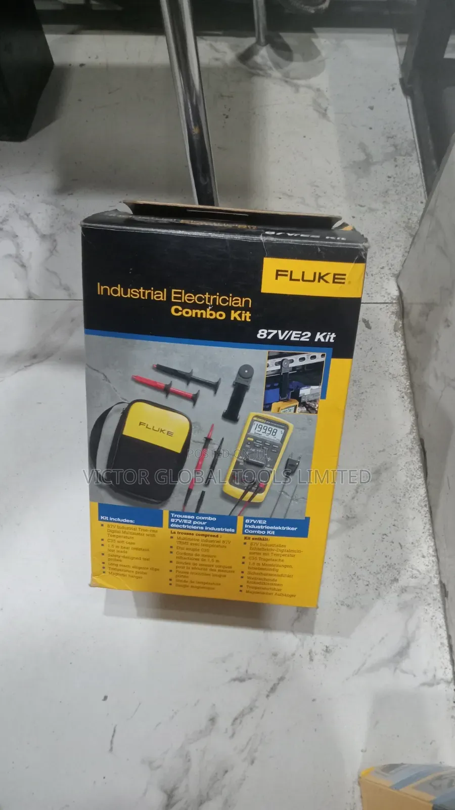 Fluke 87v/E2 Kit Industrial Electrician Combo Kit