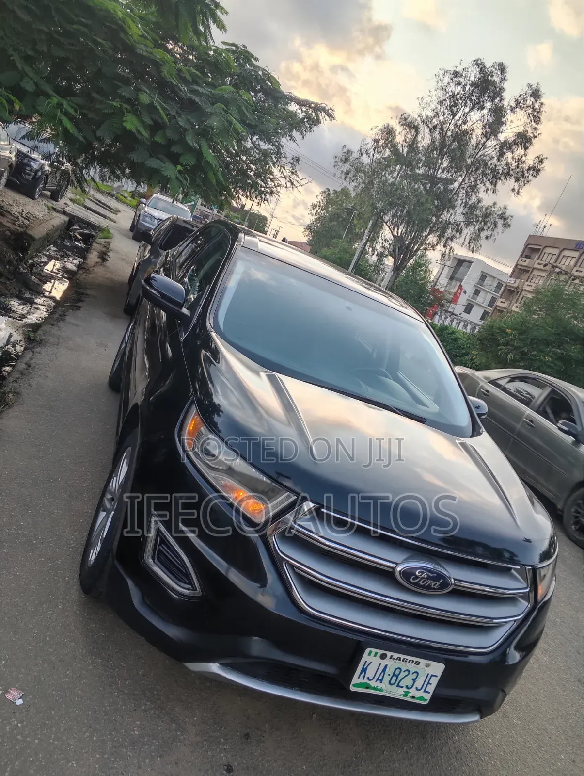 Ford Edge Titanium 4dr AWD (2.0L 4cyl 6A) 2016 Black