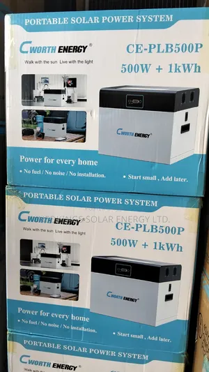 1kwh 500W Cworth Solar Generator