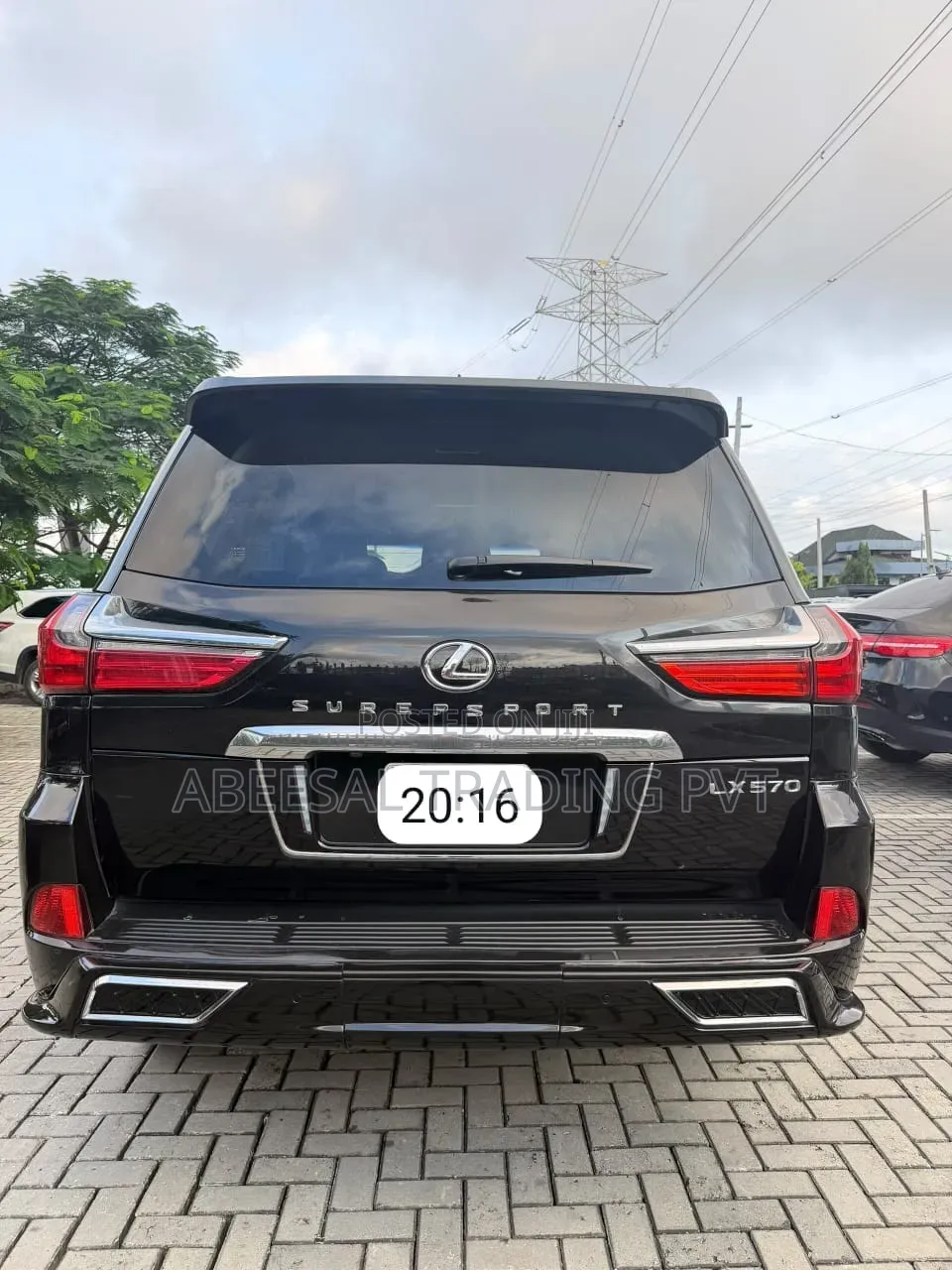 Lexus LX 570 AWD 2017 Black
