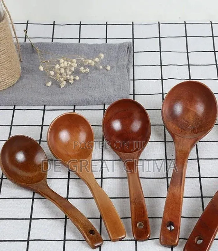 Wooden Single Spoon/Laddle Per Dozen
