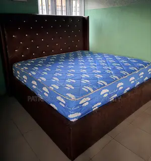 Almost Brand New Orthopedic Mattress With Bedframe for Sale