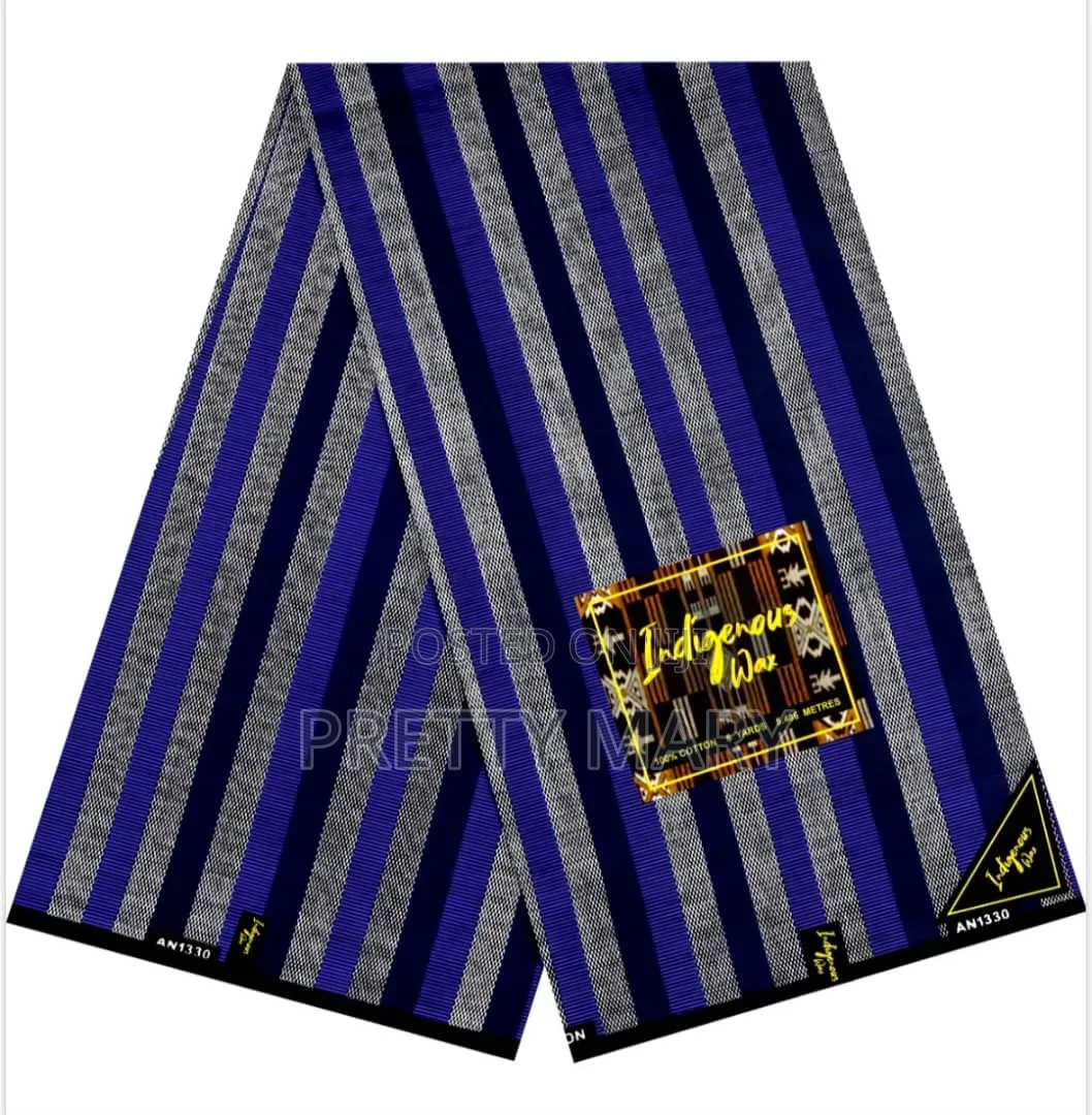 Blue Indigenous Wax Ankara Fabrics