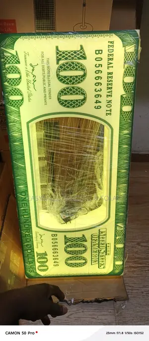 100 Dollar Banknote LED Bottle Presenter Rechargeable Glorifier Light