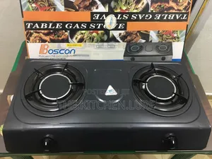 Boscon Double Burner Table Top Gas Stove