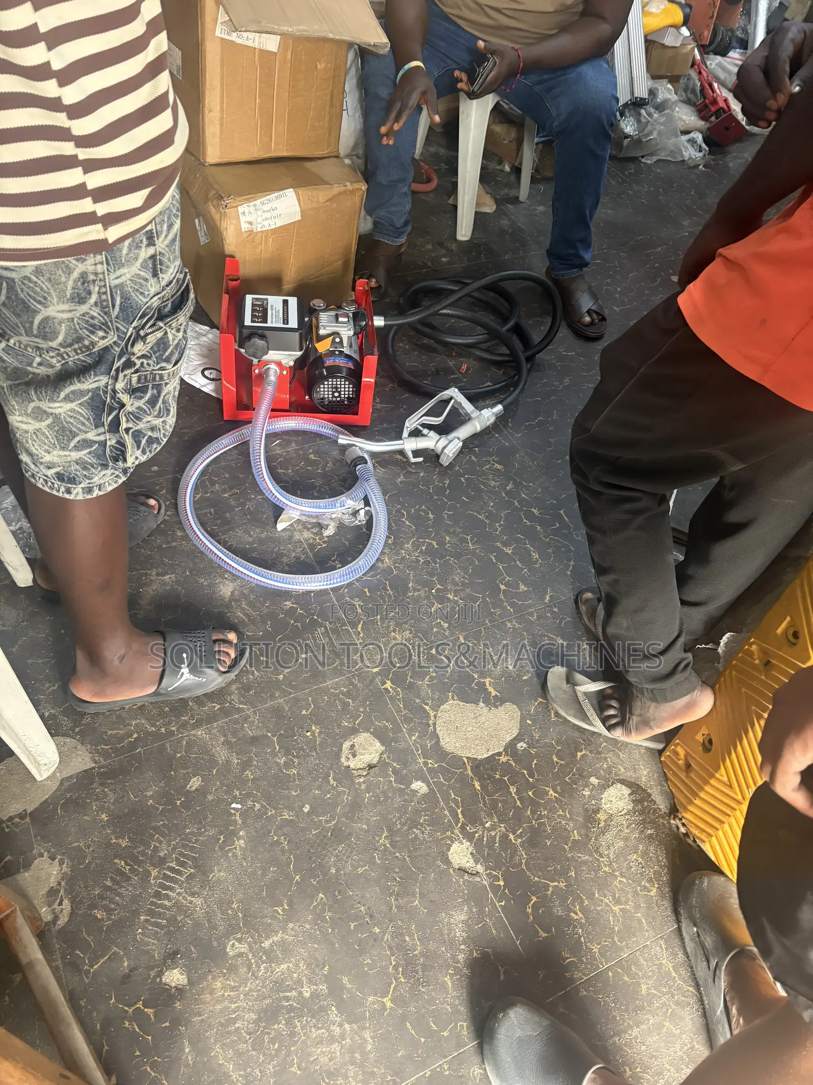 Analog Fuel Transfer Pump/Flow Meter