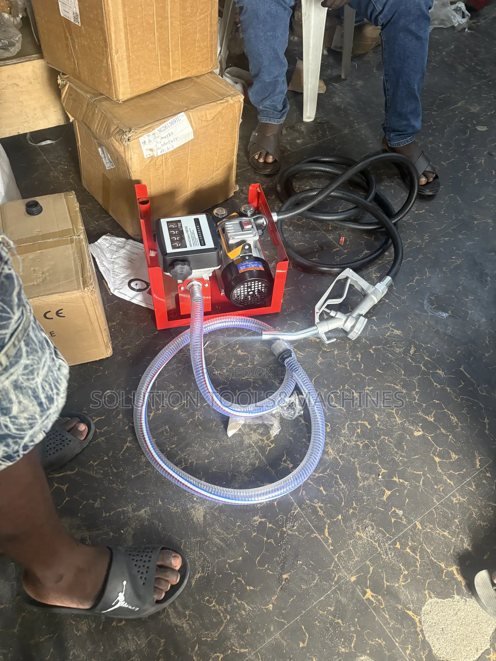 Analog Fuel Transfer Pump/Flow Meter