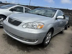 Toyota Corolla 2007 Silver