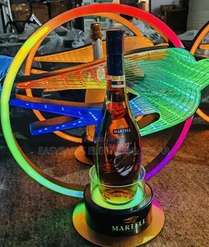 LED Birds Champagne Stand Light